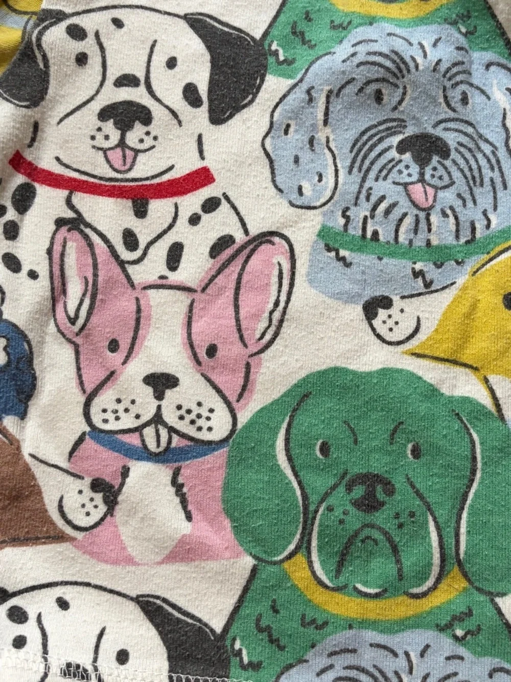 MINI BODEN KID BABY DOG  LONG SLEEVE PJ PAJAMA SET 18 24 MONTHS